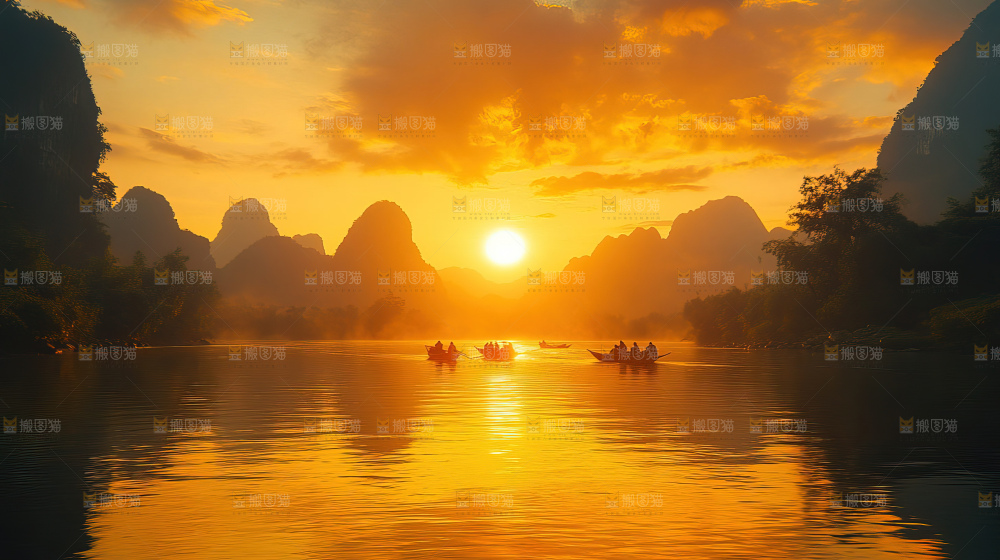 祖国大好河山 自然风景 山河风光
