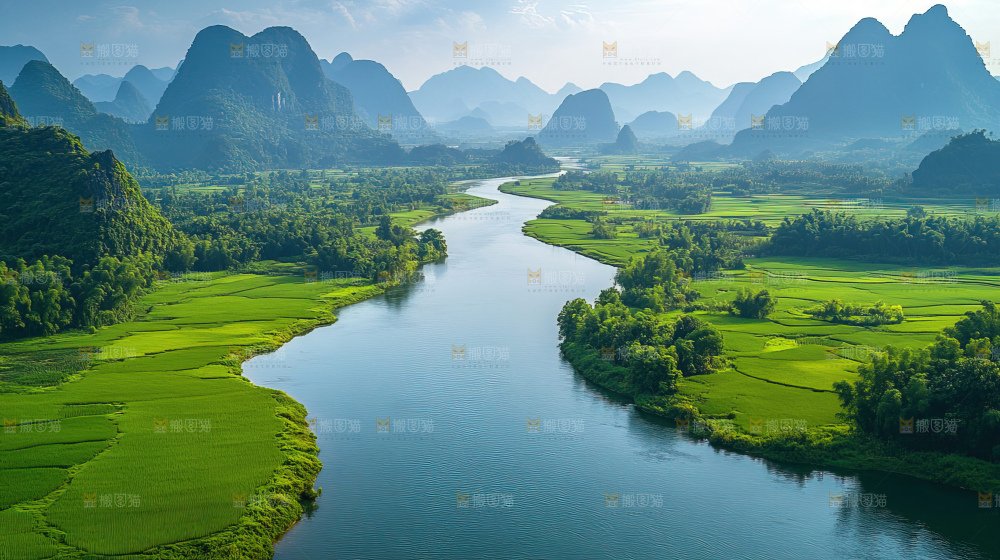 祖国大好河山自然风景大美中国