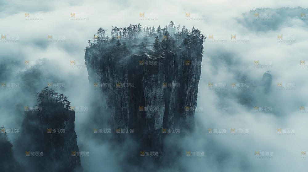 石林 云海 自然景观 大美中国