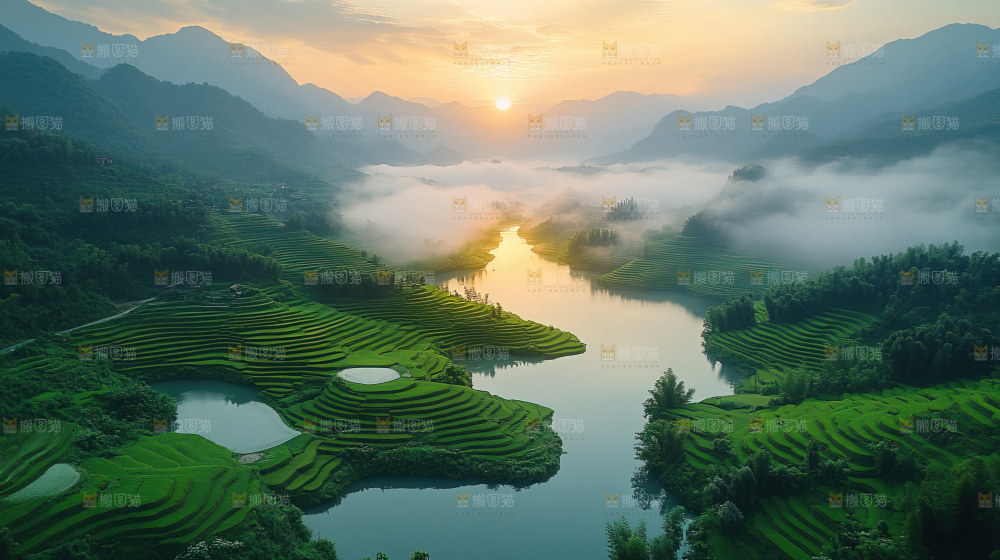 祖国大好河山自然风景大美中国