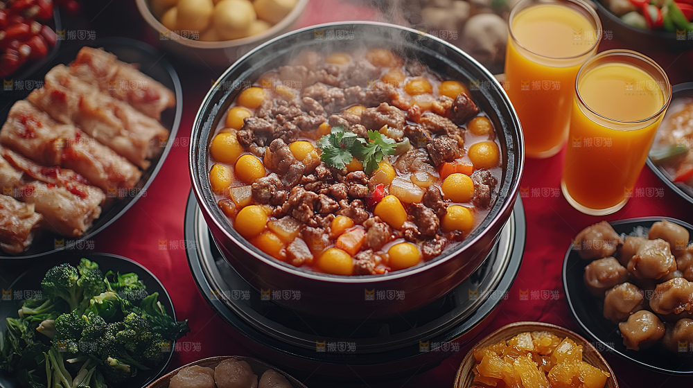 火锅 美食 食品 大排档