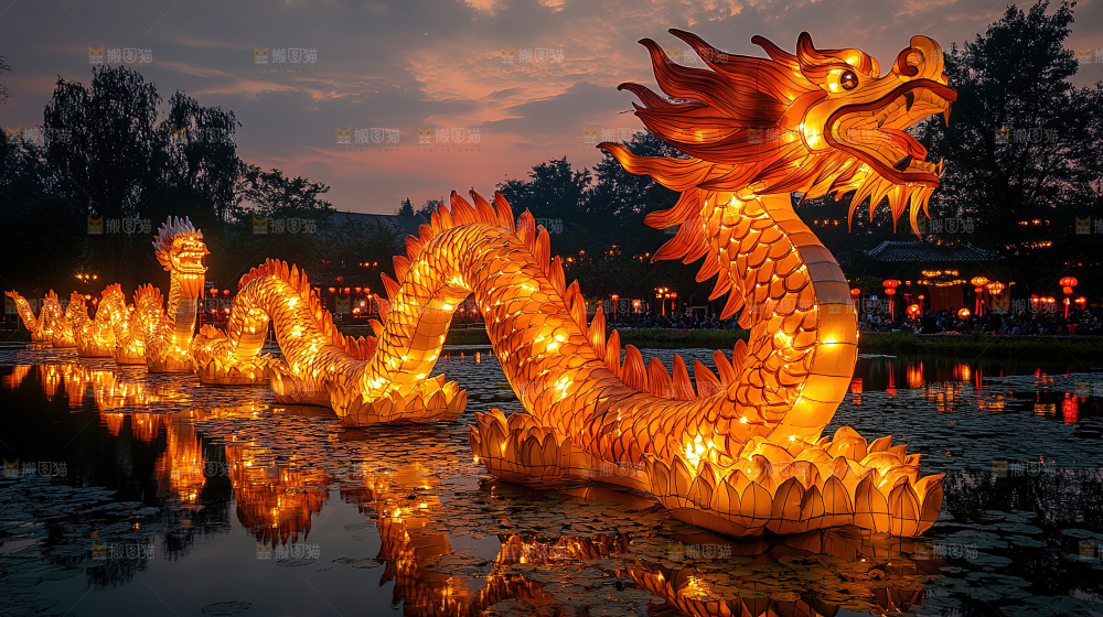 中秋花灯 灯笼 国风 传统