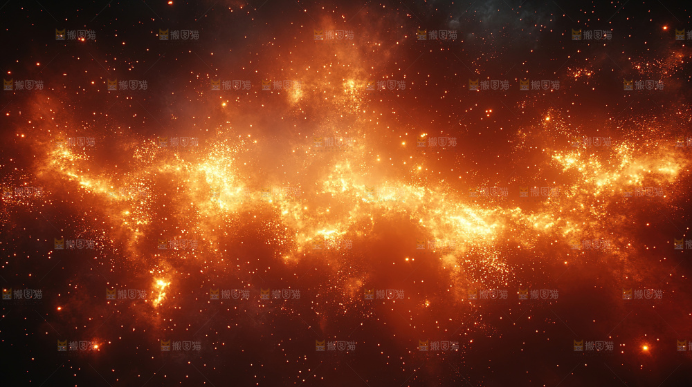 粒子 金色粒子 星光 希望