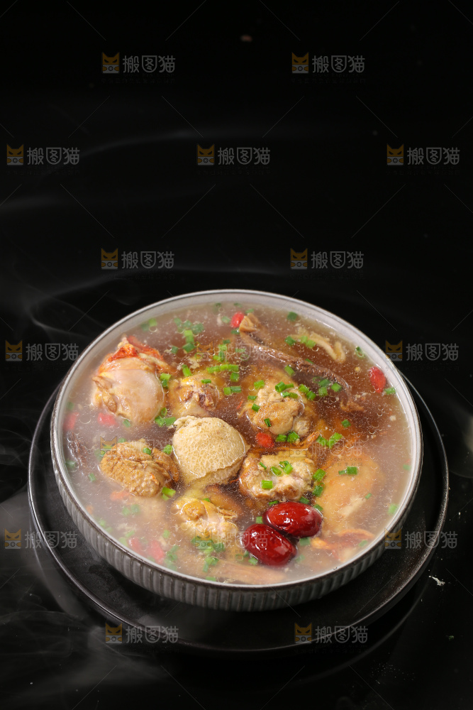 竹毛肚鸡汤