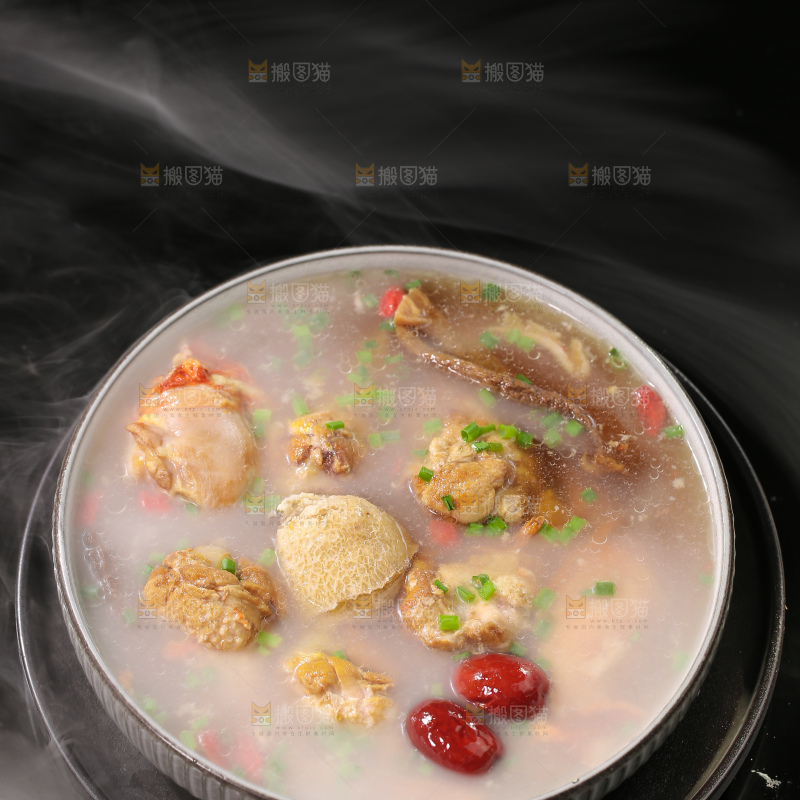 竹毛肚鸡汤