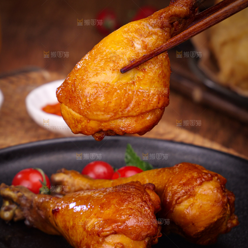 烤鸡腿