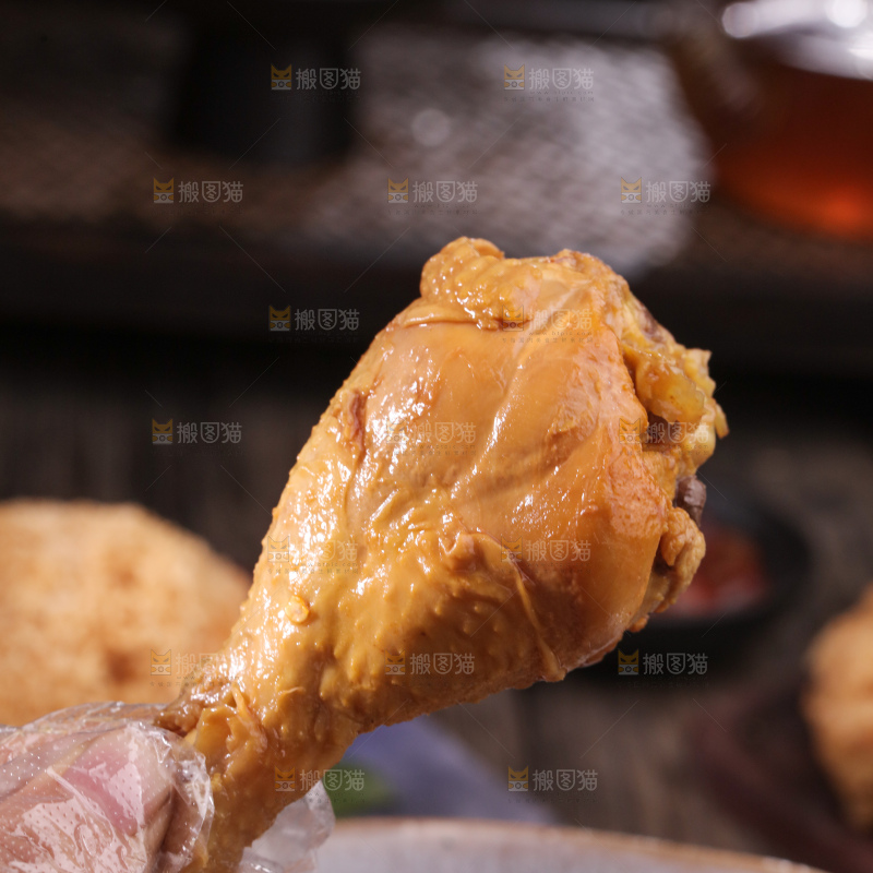 卤鸡腿
