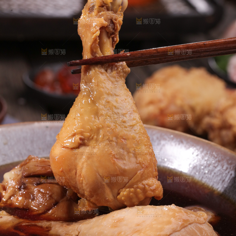 卤鸡腿