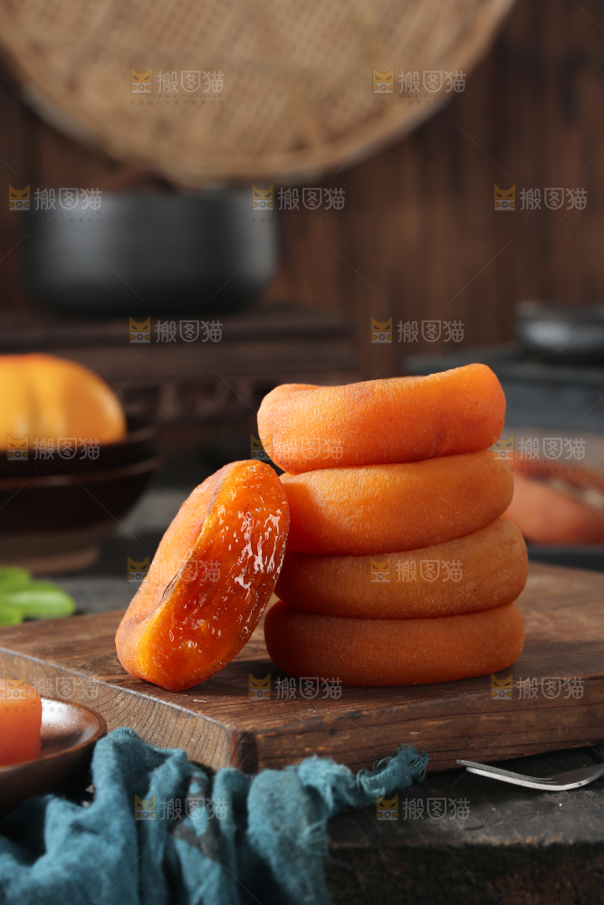 圆柿饼