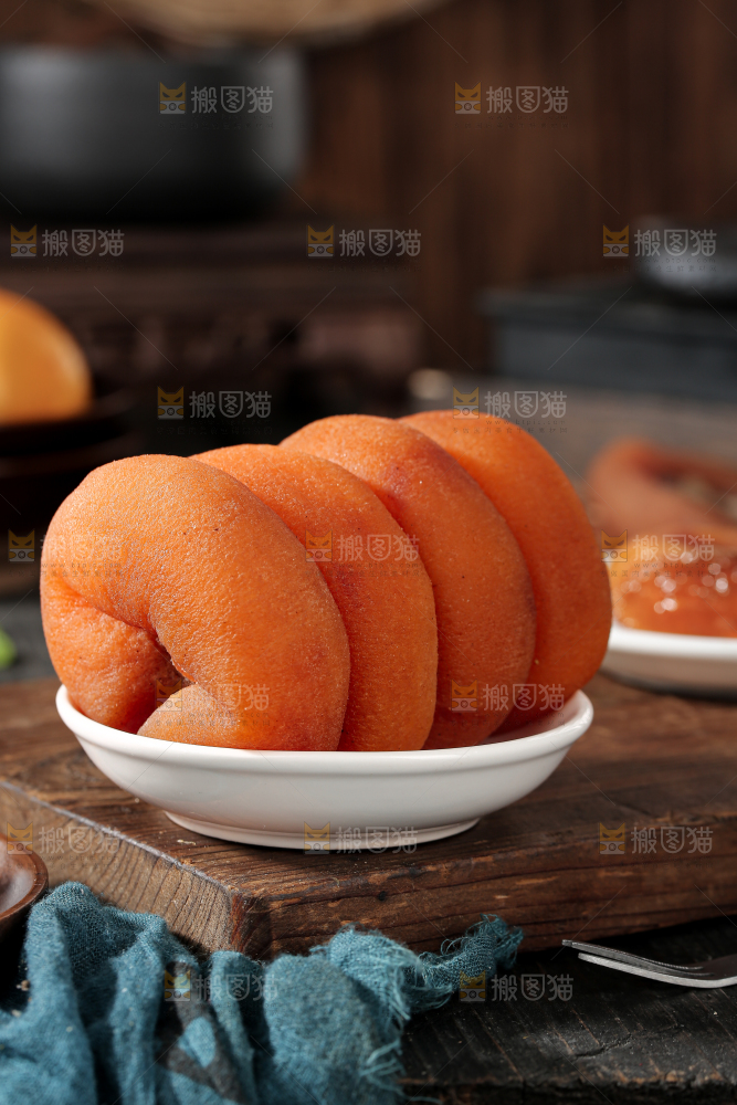 圆柿饼