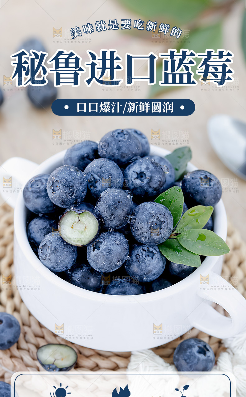 蓝莓详情页