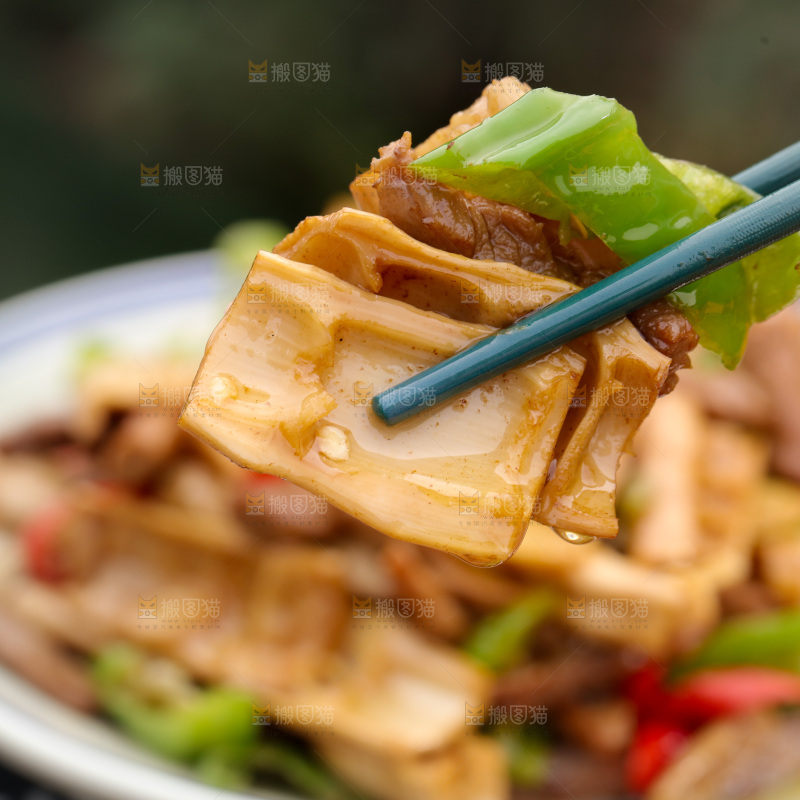 熊猫笋炒腊肉