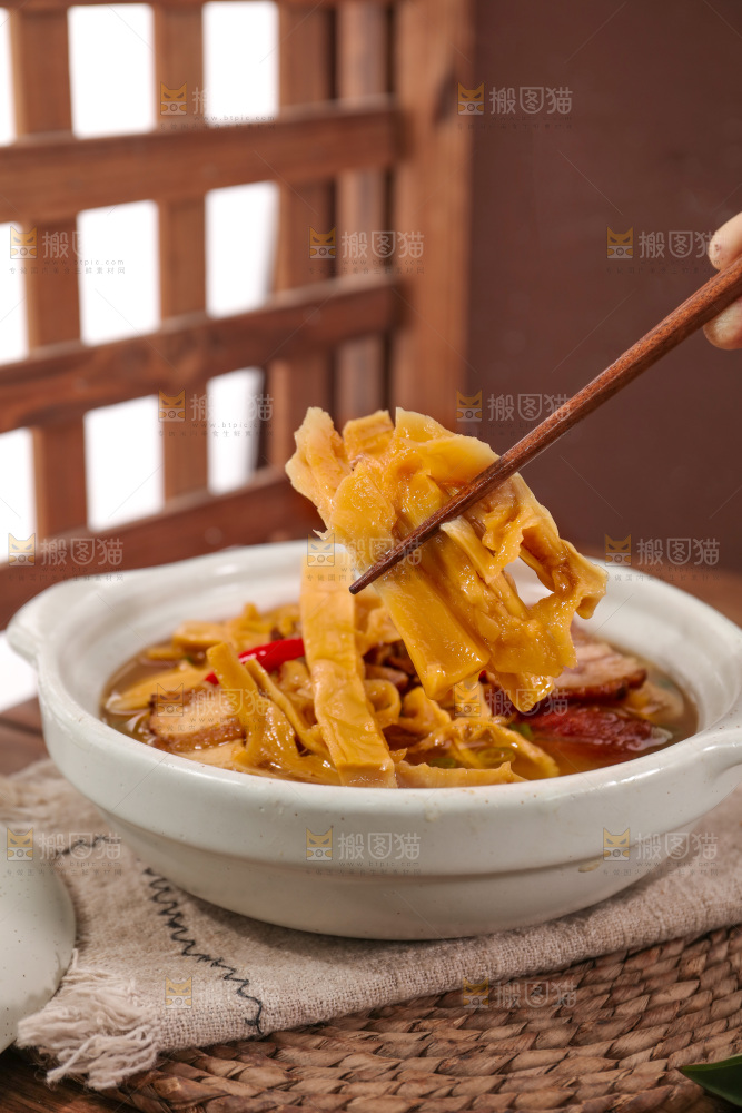 龙笋干炖肉