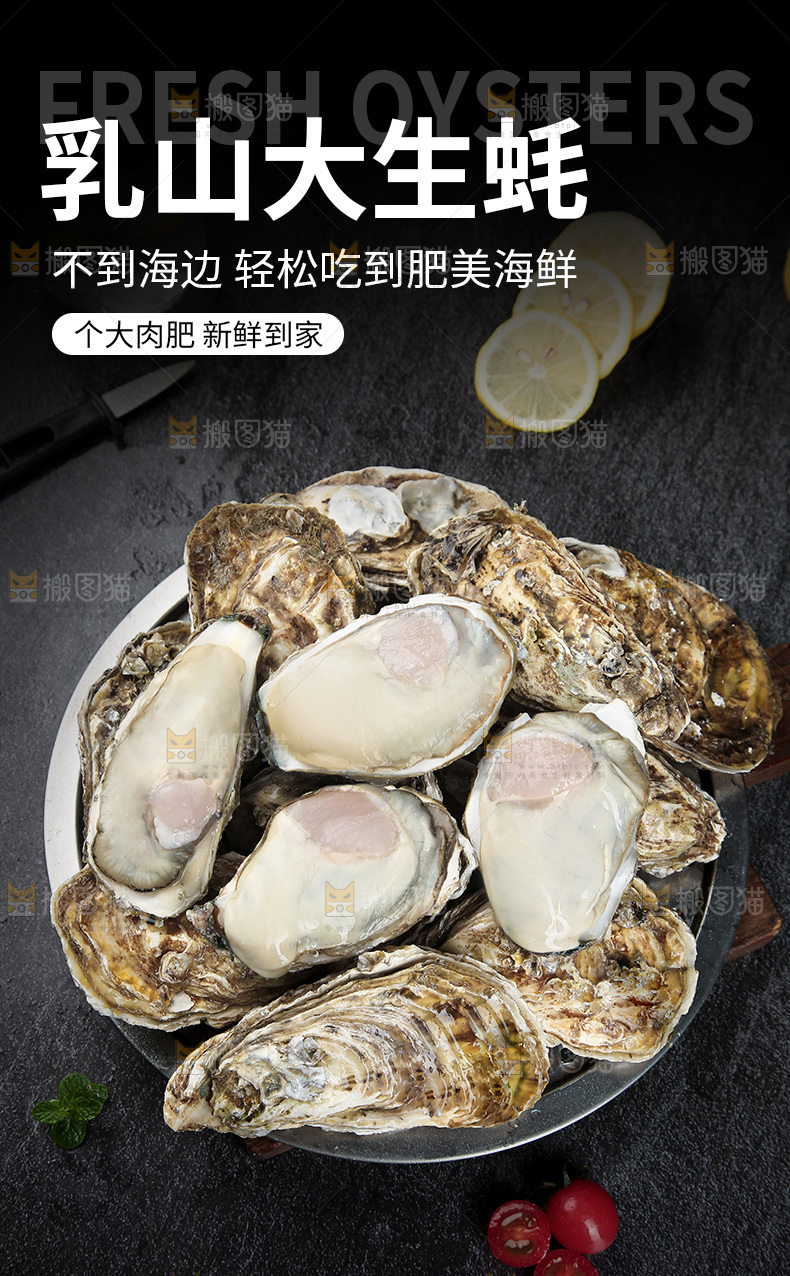 生蚝详情页