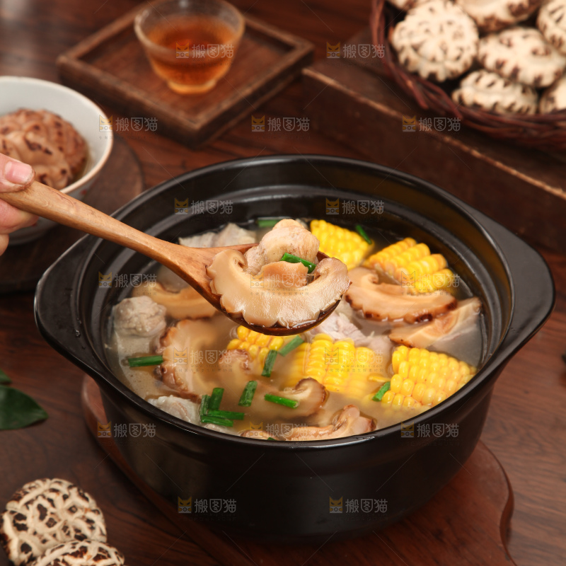 花菇玉米排骨汤