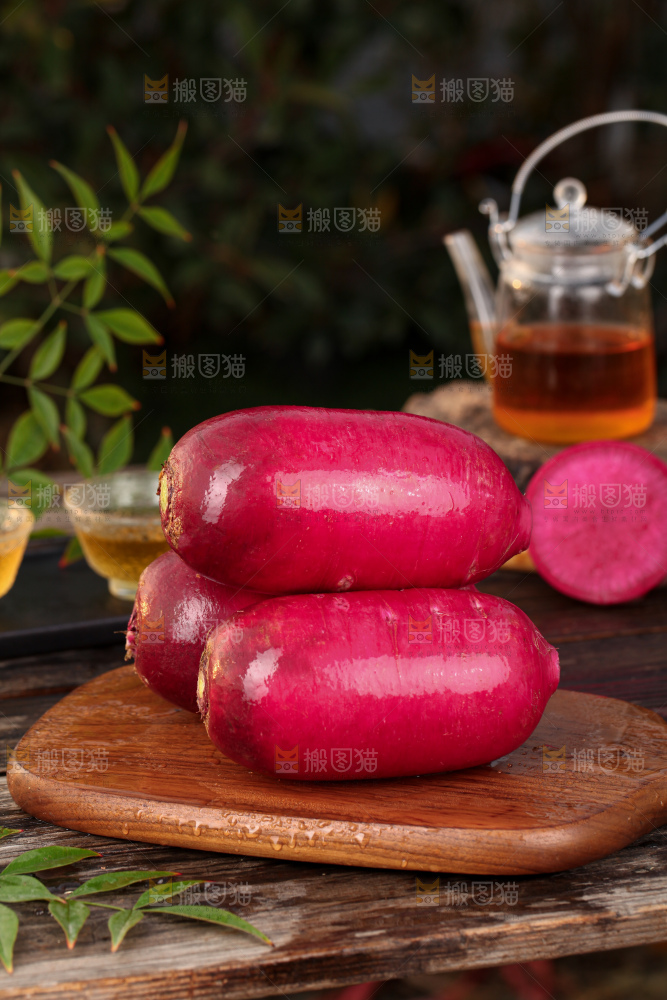 紫美人萝卜