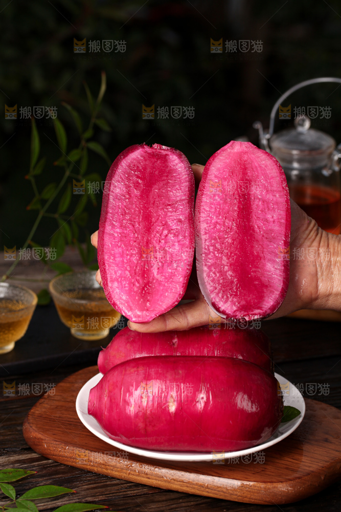紫美人萝卜