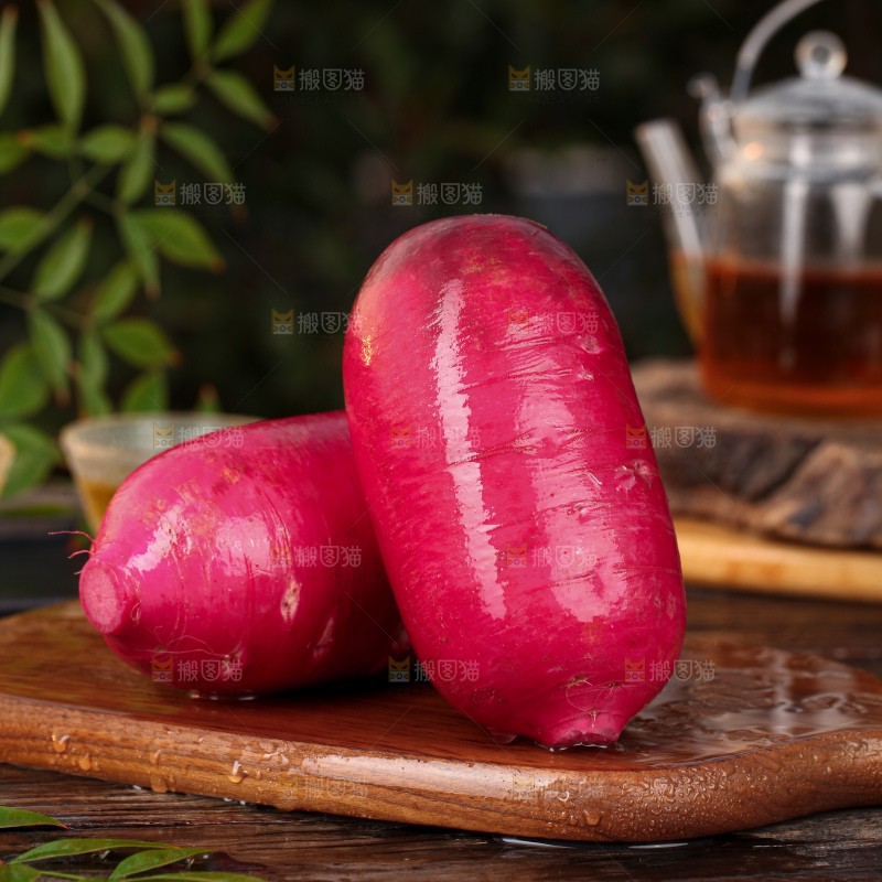 紫美人萝卜