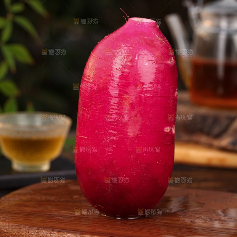 紫美人萝卜