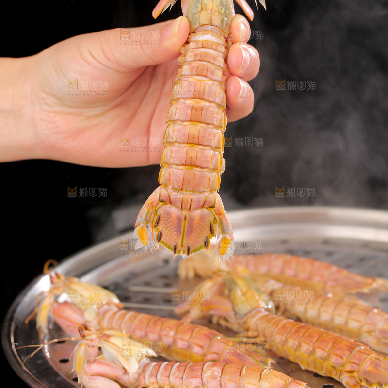 清蒸皮皮虾