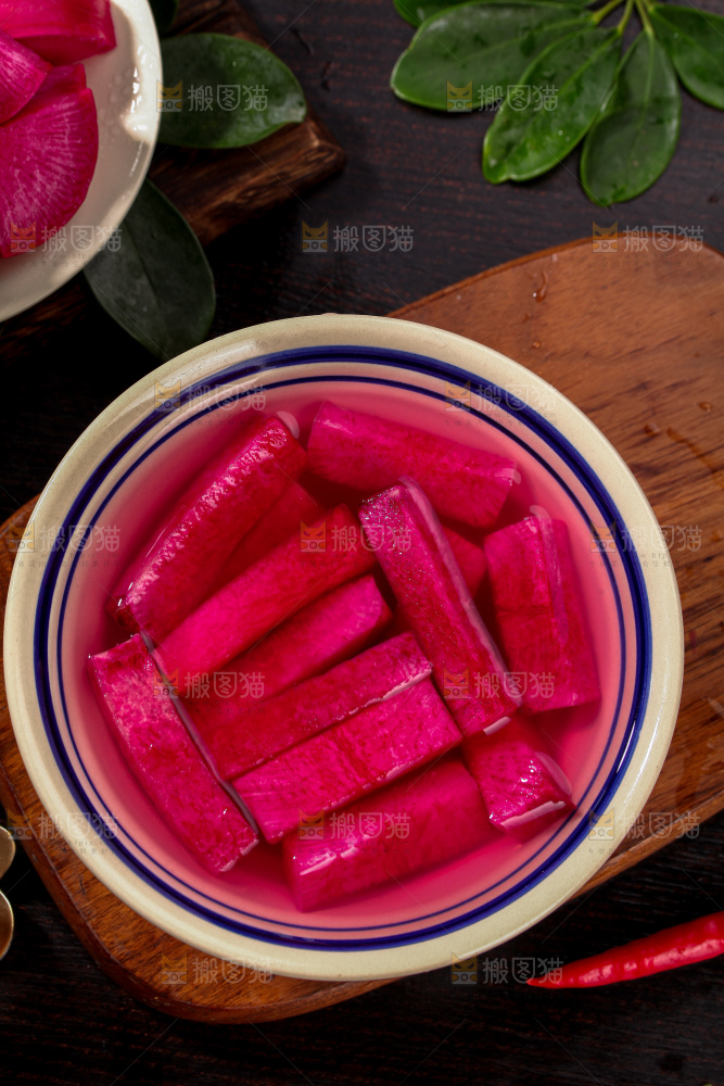 紫美人萝卜