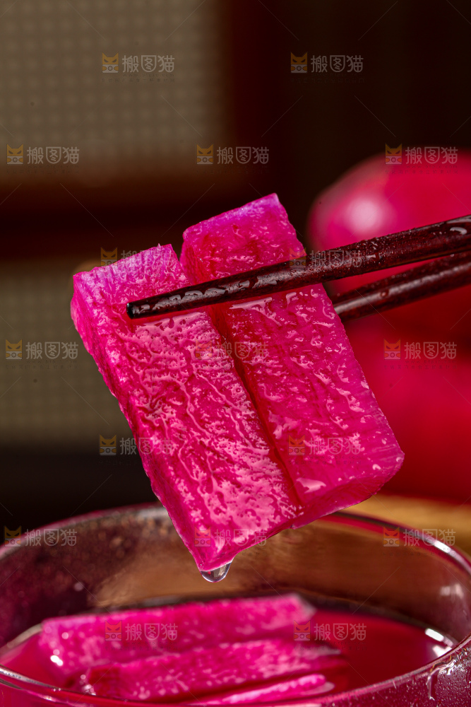 紫美人萝卜