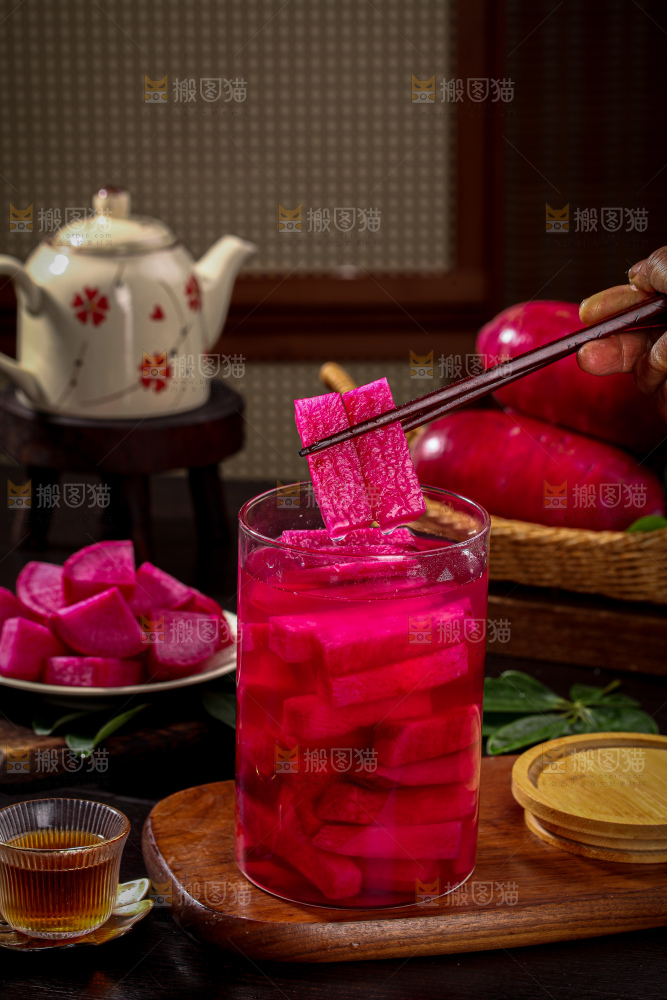 紫美人萝卜