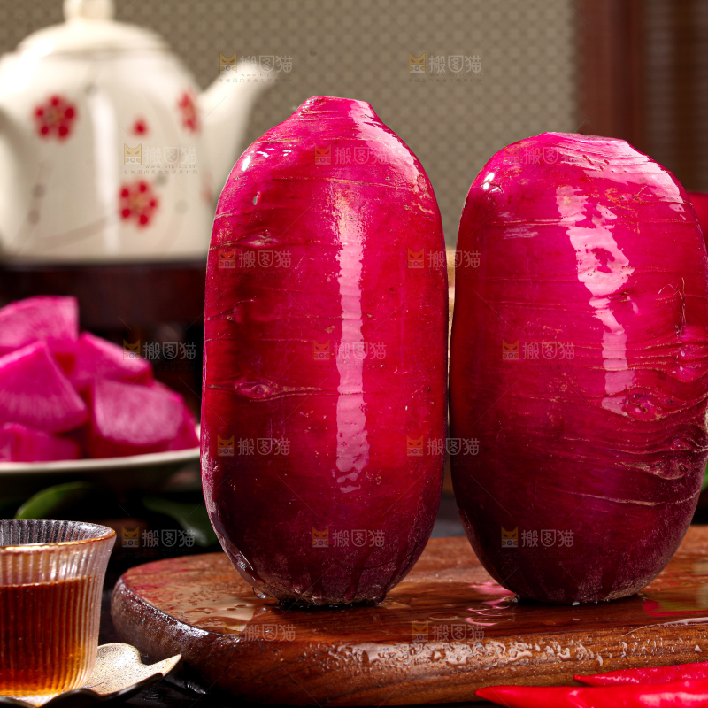 紫美人萝卜