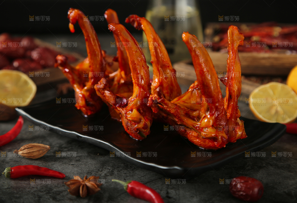 卤鸡锁骨