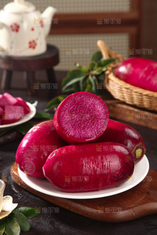 紫美人萝卜
