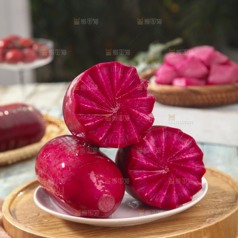 紫美人萝卜