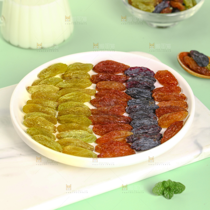 三色葡萄干