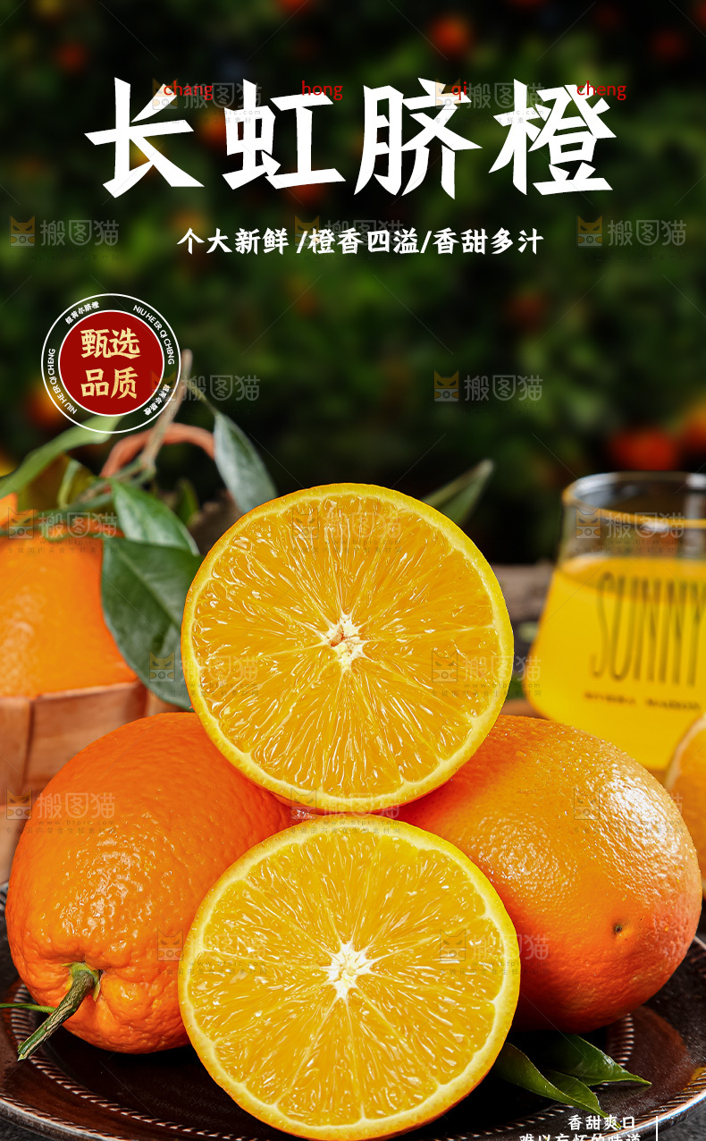 长虹脐橙详情页