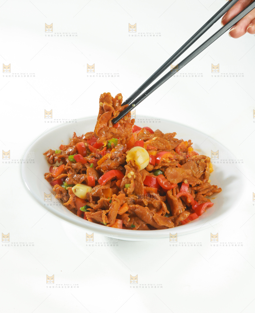 小炒黄牛肉