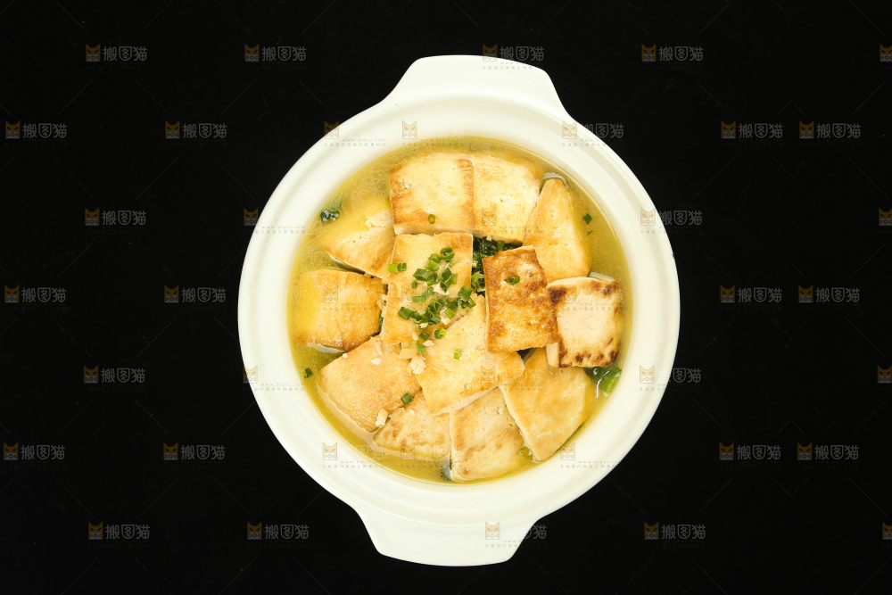青菜豆腐煲