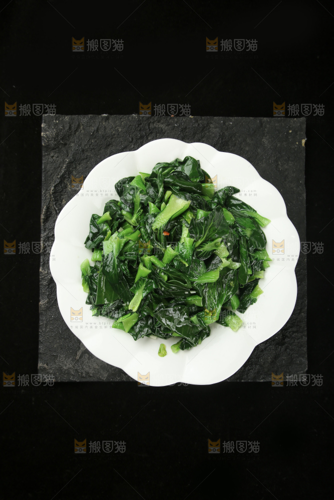 清炒小白菜