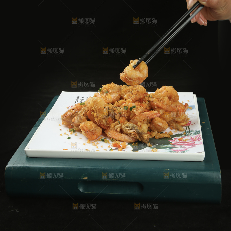 椒盐基围虾