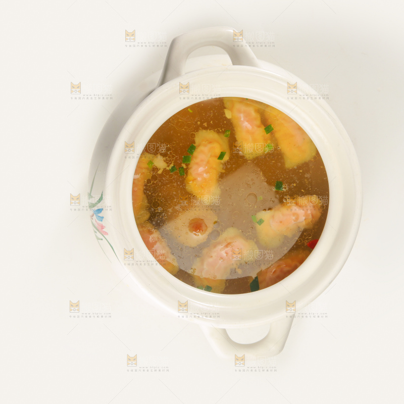 土鸡虫草炖燕饺