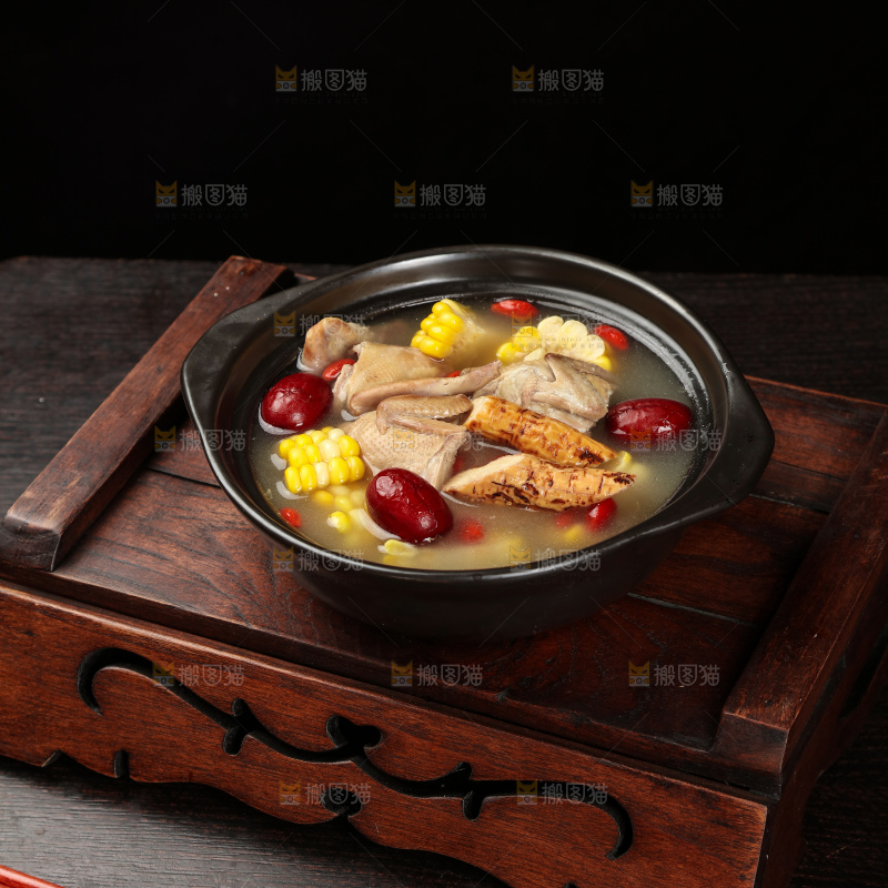 牛大力鹌鹑汤
