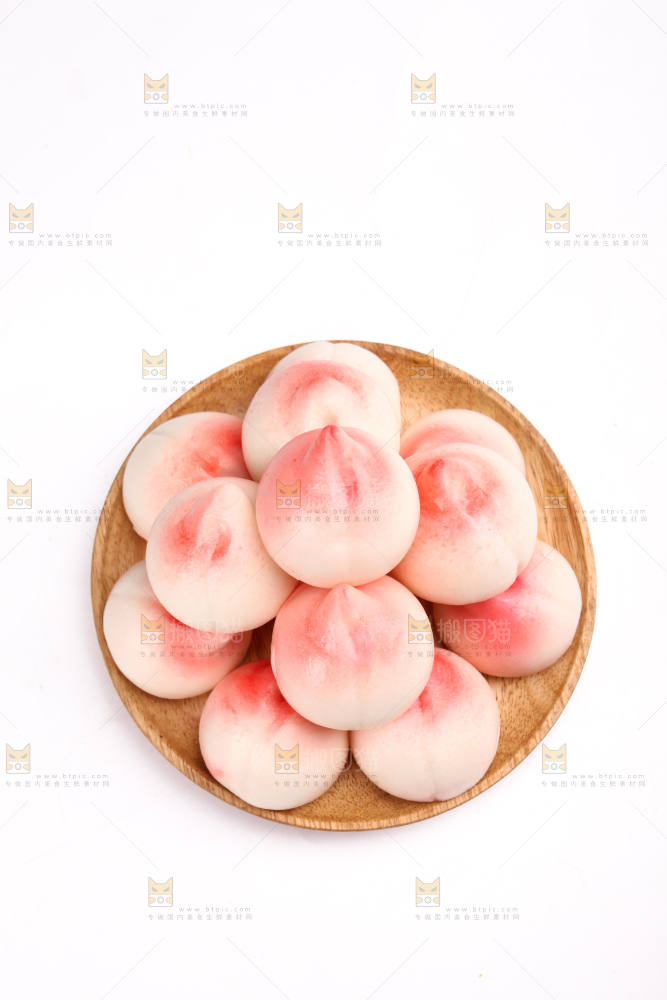 寿桃豆沙包