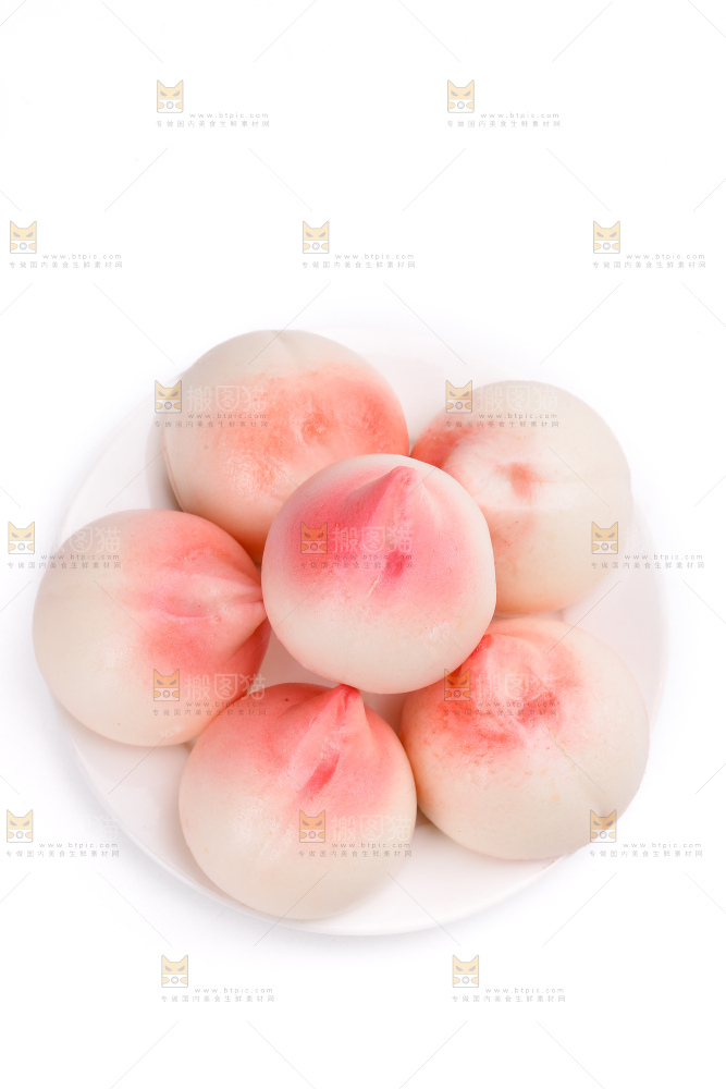 寿桃豆沙包