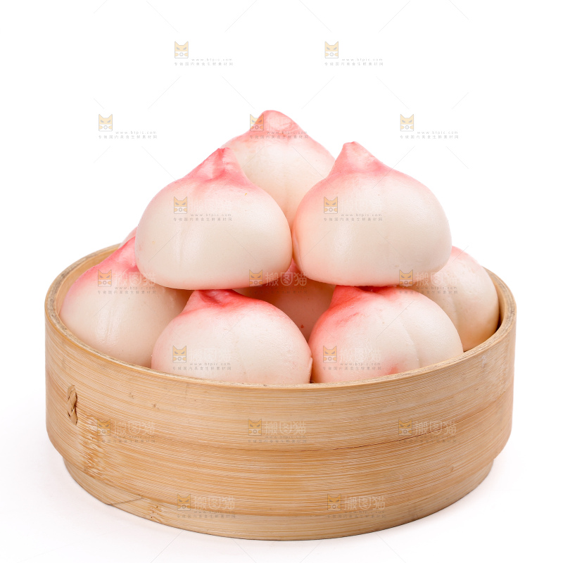寿桃豆沙包