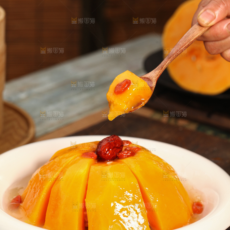 老南瓜糯米饭