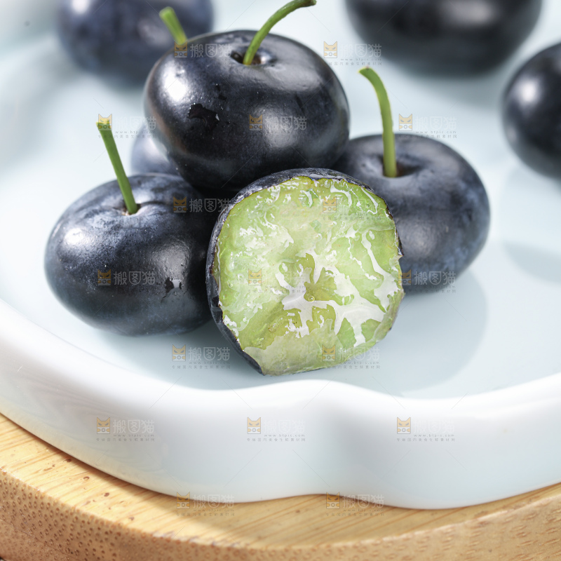 带杆蓝莓