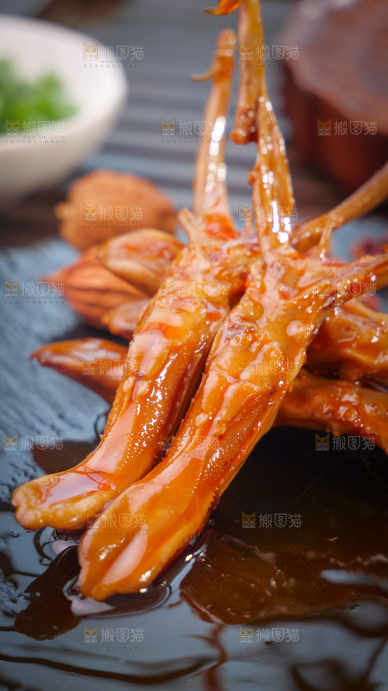 香辣鸭舌