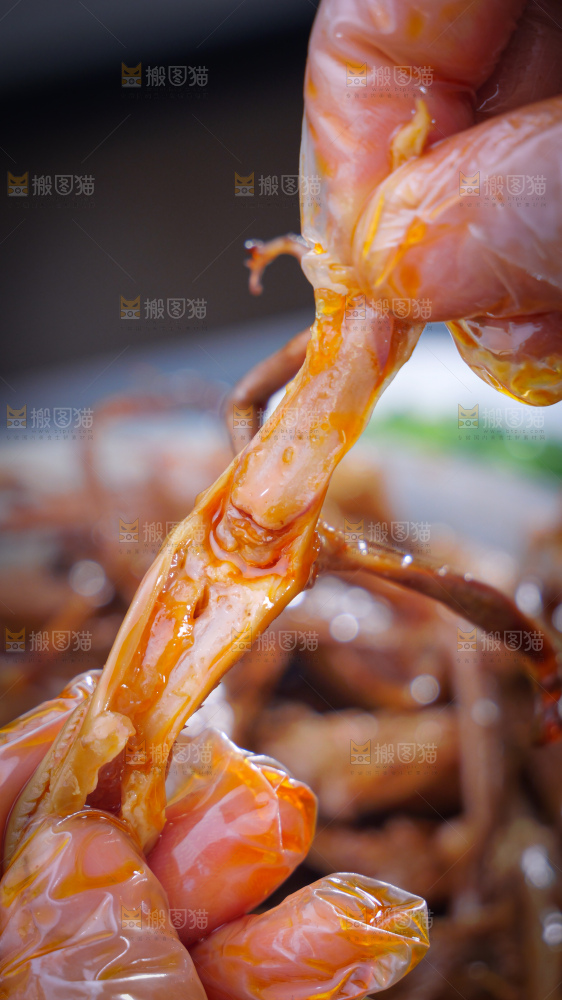 香辣鸭舌
