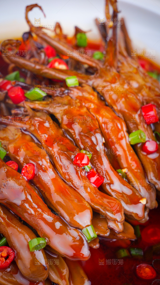 香辣鸭舌