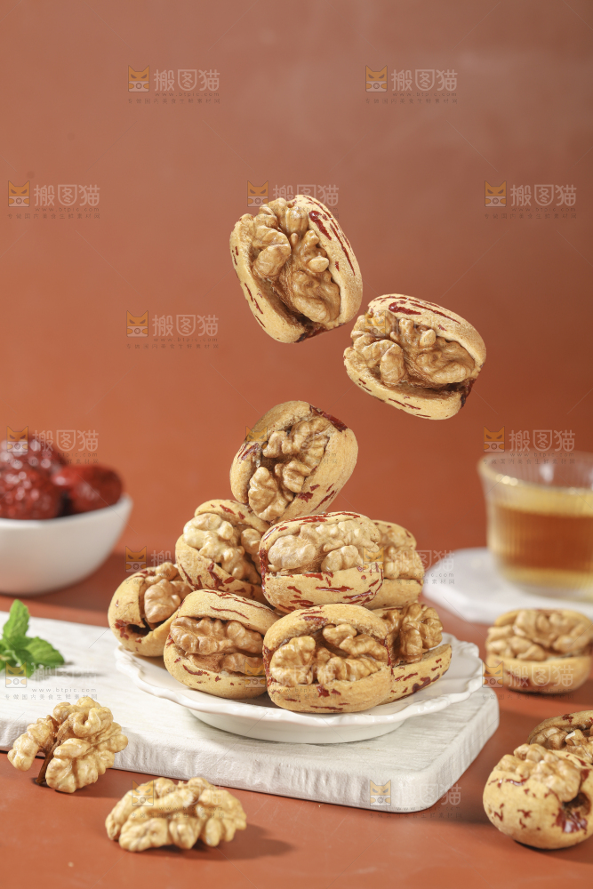 去皮枣夹核桃