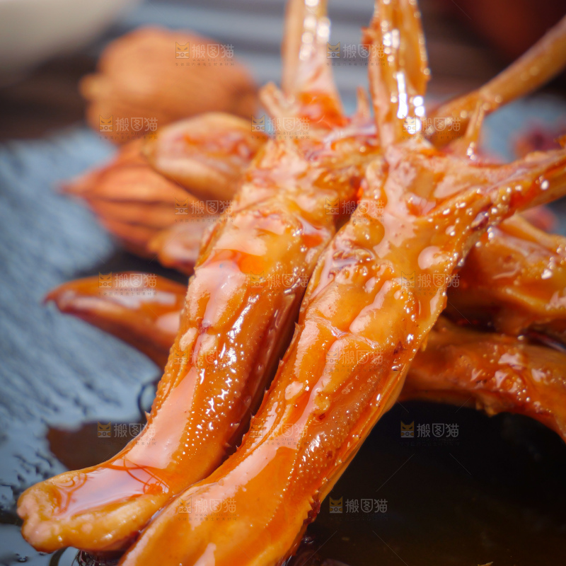 香辣鸭舌