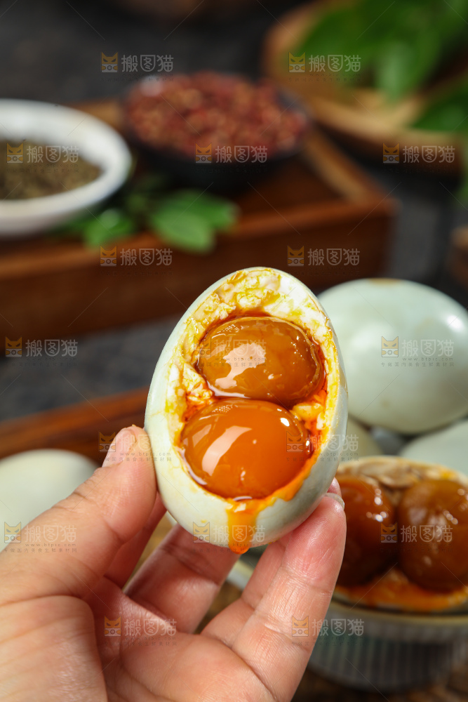 双黄咸鸭蛋